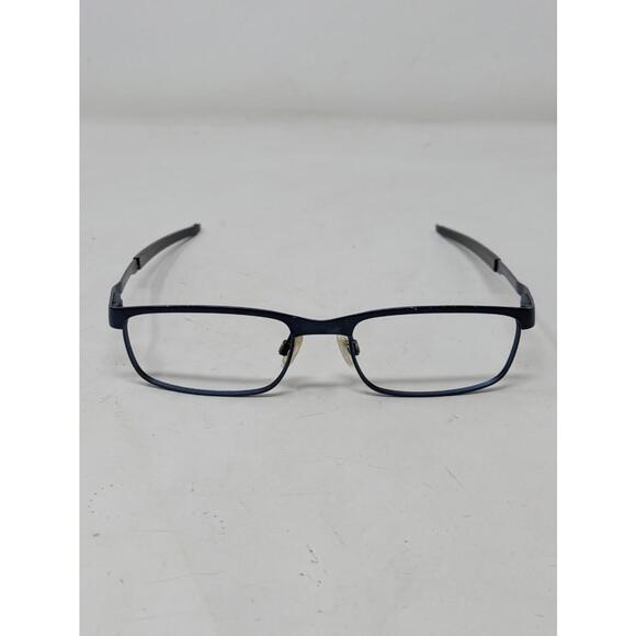 Oakley OX3222-0352 Steel Plate Powder Midnight Blue Eyeglasses Frame 52-18-141 - Picture 2 of 9